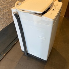 2023年製アイリスオーヤマ IAW‐T605BL 全自動洗濯機 槽洗浄 一人暮らし モノトクの画像