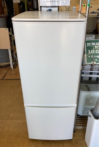 MITSUBISHI ELECTRIC  2ドア冷蔵庫 PシリーズMR-P15J   リサイクルショップ宮崎屋　佐土原店　26.1.23
