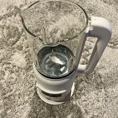 シロカ ヒーター機能付きブレンダー SM-S151(W) ホワイト おうちシェフ ヨーグルトメーカー スープメーカー 自動調理器の画像