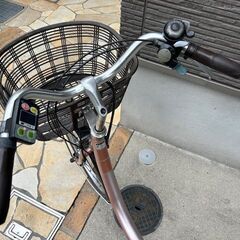 🌈長生きバッテリー8.7Ah🌈ブリヂストン　アシスタユニ　20インチ　電動自転車　電動アシスト自転車　123002の画像