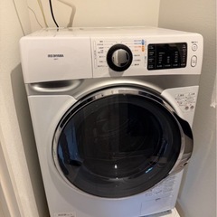 動作品 IRIS OHYAMA アイリスオーヤマ HD71 コンパクト ドラム式洗濯機 2021年製 乾燥機機能無し の画像