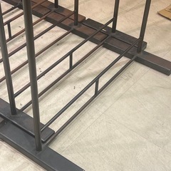 収納　ラック　ハンガーラック　アンティーク　アイアン  衣類収納 店舗什器　　　の画像