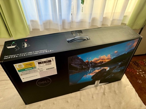 【最終】1/31引き取り限定／Dell モニター 27インチ モニター U2722DE／箱あり／USB-C対応／引き取り限定