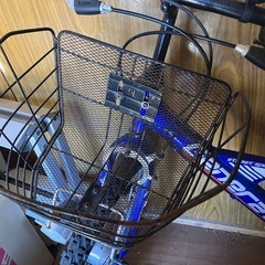 子ども用自転車22インチ Generator 青 カゴ付の画像