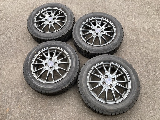 スタッドレスタイヤホイールセット 175/65R15 カローラ等に