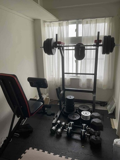 自宅用トレーニング器具セットをお譲りします（3万円）