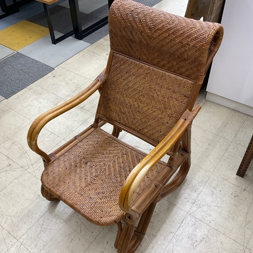 籐チェア 現状渡し (トレード宗像) 赤間の椅子《チェア》の中古