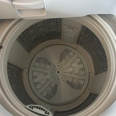 【現状品】全自動電気洗濯機　HITACHI ブルー　2015年製　8.0kgの画像