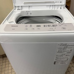 2025年　パナソニック　洗濯機 5kgの画像