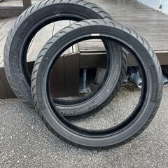 【YZF-R3外し】ミシュラン PILOT STREET 前後セット｜走行1,500km｜美品｜室内保管｜1万円の画像