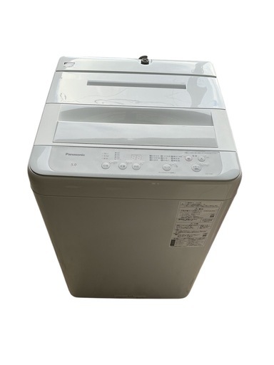 Panasonic パナソニック 全自動電気洗濯機 NA-F5B1 2022年製 5.0kg
