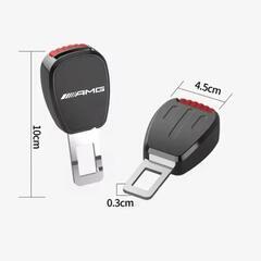 Mercedes-Benz メルセデスベンツ AMG シートベルト エクステンダー 延長 バックル ワンプッシュ ボタン ブラック 黒の画像