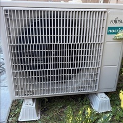 引き取り予定者決定済 2/8まで！FUJITSU エアコンnocria®  6畳用 の画像