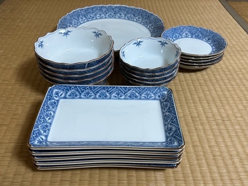 橘吉 たち吉 和食器 豪華21点セット 食器の総替えにも 高級品 (marilyn