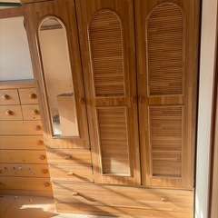 タンス 衣装ケース 衣装棚 洋服 0円 引き取り限定 兵庫県 尼崎の画像