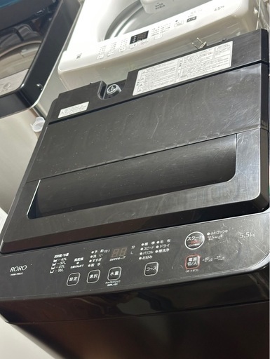 送料・設置込み可?表示価格より10%OFF?洗濯機　5.5kg ヤマダ電機　2023年【分解クリーニング済み】