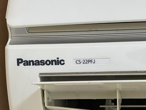 Panasonic CS-22PFJエアコン本体- ブランド: Panasonic - モデル: CS-22PFJ - タイプ: エア
