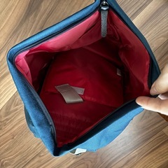 リュックサック　青　HEART MADE FACTORYの画像