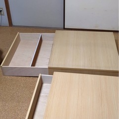 【あげます】押入れ収納2つの画像