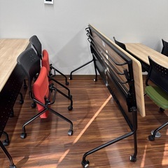 会議　テーブル　チェア　セットの画像