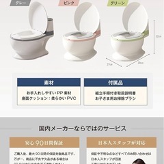 【未使用箱付き】子ども用　おまるの画像