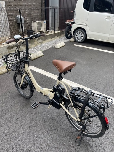 折りたたみ電動付き自転車
