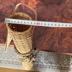 竹カゴ2個セットの画像
