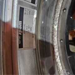 19インチ　程度極上　タイヤ付き　４本 中古品の画像