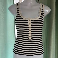 INGNI ストライプ タンクトップ☆の画像