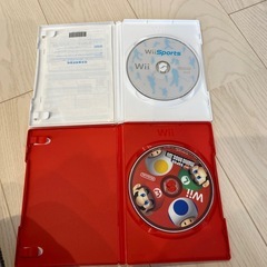 Wii ソフト2点セットの画像
