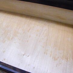 北海道民芸家具 5段チェスト 幅119cm 奥行47cm 高さ98.5cm 整理箪笥 タンス 収納 家具 和箪笥 古民家 札幌市 厚別区の画像