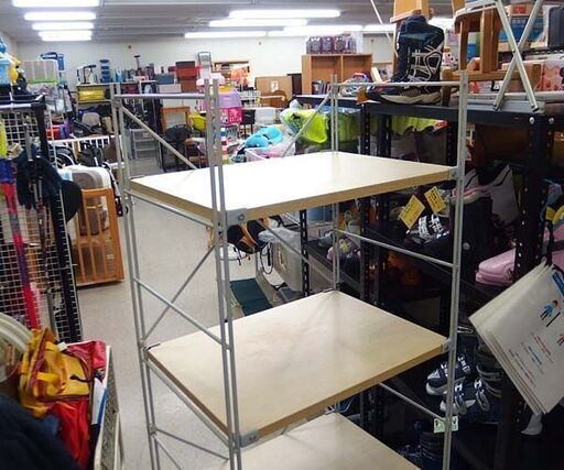 5段 シェルフ 幅56cm オープンラック 収納棚 収納ラック ユニットシェルフ☆ 札幌市 北区 屯田