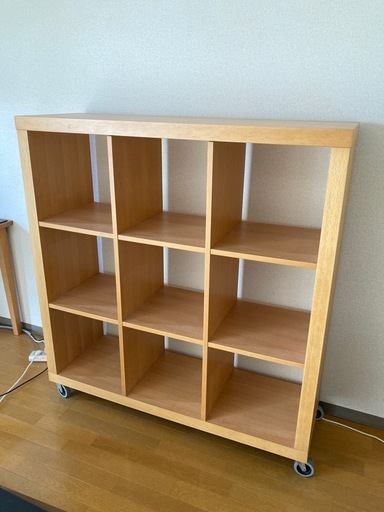 無印良品 ブナ材シェルフ ３✕３