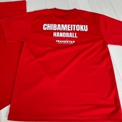 千葉明徳高校ハンドボール部Tシャツ2枚の画像