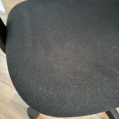 デスクチェア　ブラックの画像