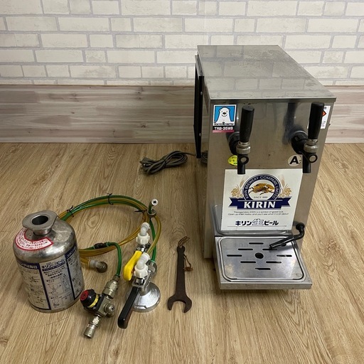 2口生ビールディスペンサー 100v 50/60hz 東京冷熱株式会社