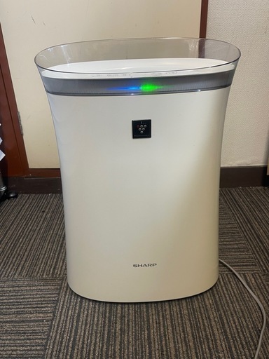 SHARP シャープ 空気清浄機 FU-J50-W 2019年製 ホワイト プラズマ
