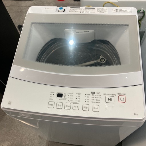 【ジモティー割】ニトリ 2024年製 6.0kg 洗濯機（ID1774）