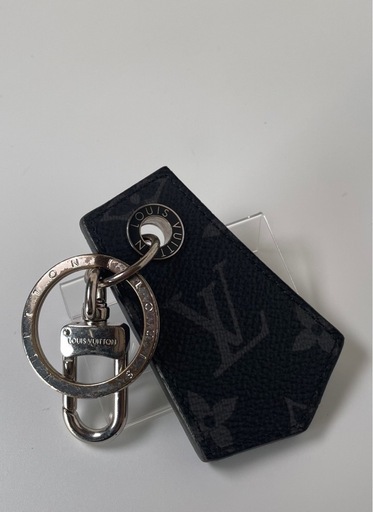 LOUIS VUITTON  キーホルダー　レザー/キーリング部分変色有