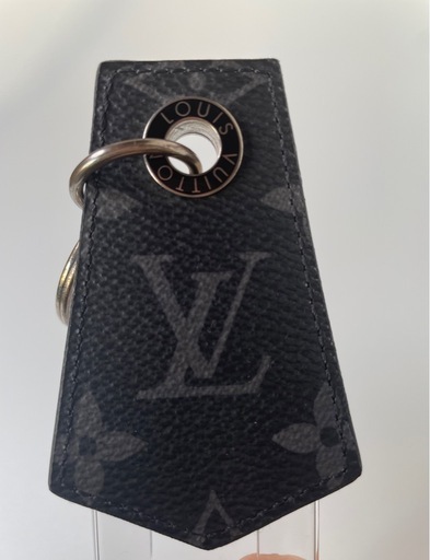 LOUIS VUITTON  キーホルダー　レザー/キーリング部分変色有