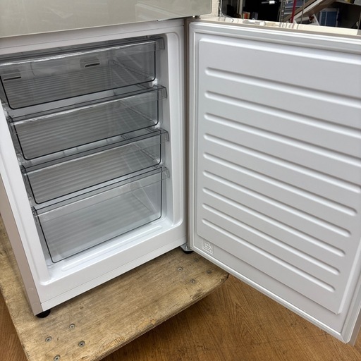 ☆ドリーム荒牧店☆ジモティー割引有☆【クリーニング済み】ツインバード/3ドア冷蔵庫/KHR-EJ19/199L/2021年製