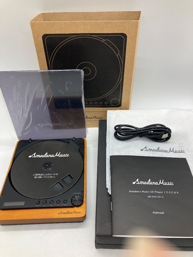 トレファク足立扇店】CDﾌﾟﾚｰﾔｰ Amadana Music AM-PCD-101-S 付属品完備