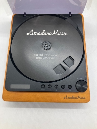 【トレファク足立扇店】CDﾌﾟﾚｰﾔｰ Amadana Music AM-PCD-101-S 付属品完備