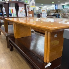 【ドリーム川西店御来店】☆見たよ♪割引☆  センターテーブル　クリーニング済み　【99560000042566】の画像