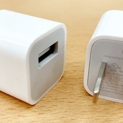 Apple純正　USB電源アダプタの画像