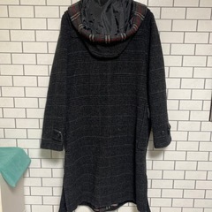 ❤️フ－ド付き ダッフルコートの画像