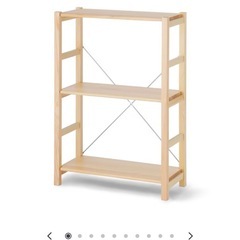 【1/26まで】無印良品　パイン材ユニットシェルフ奥行２５ｃｍタイプ・５８ｃｍ幅・小の画像