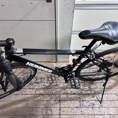 HUMMER ハマー700cクロスバイク ブラックの画像