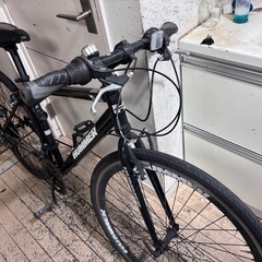 HUMMER ハマー700cクロスバイク ブラックの画像