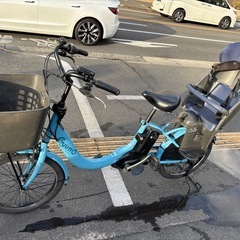 中古20㌅Panasonic電動アシスト自転車　16Ah 大阪　011番の画像